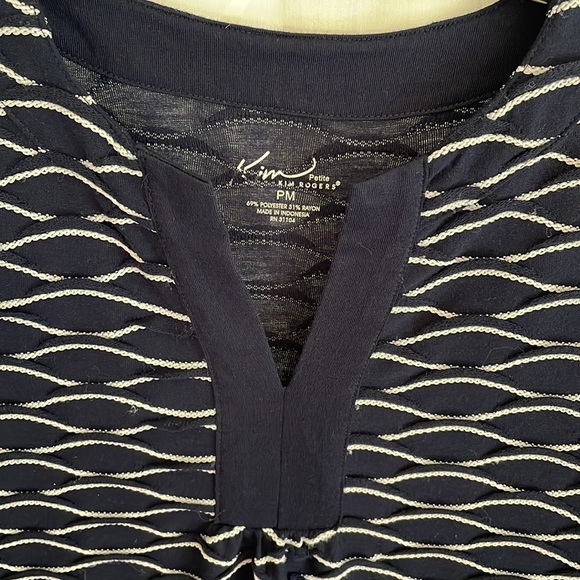 Kim Rogers Petite Blouse, MP - Picture 2 of 5